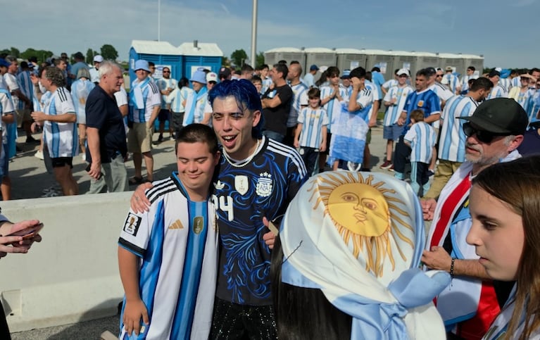Luck Ra en Kasas en la previa del debut de la Selección ( Foto: El Doce/ Emmanuel Cuestas)