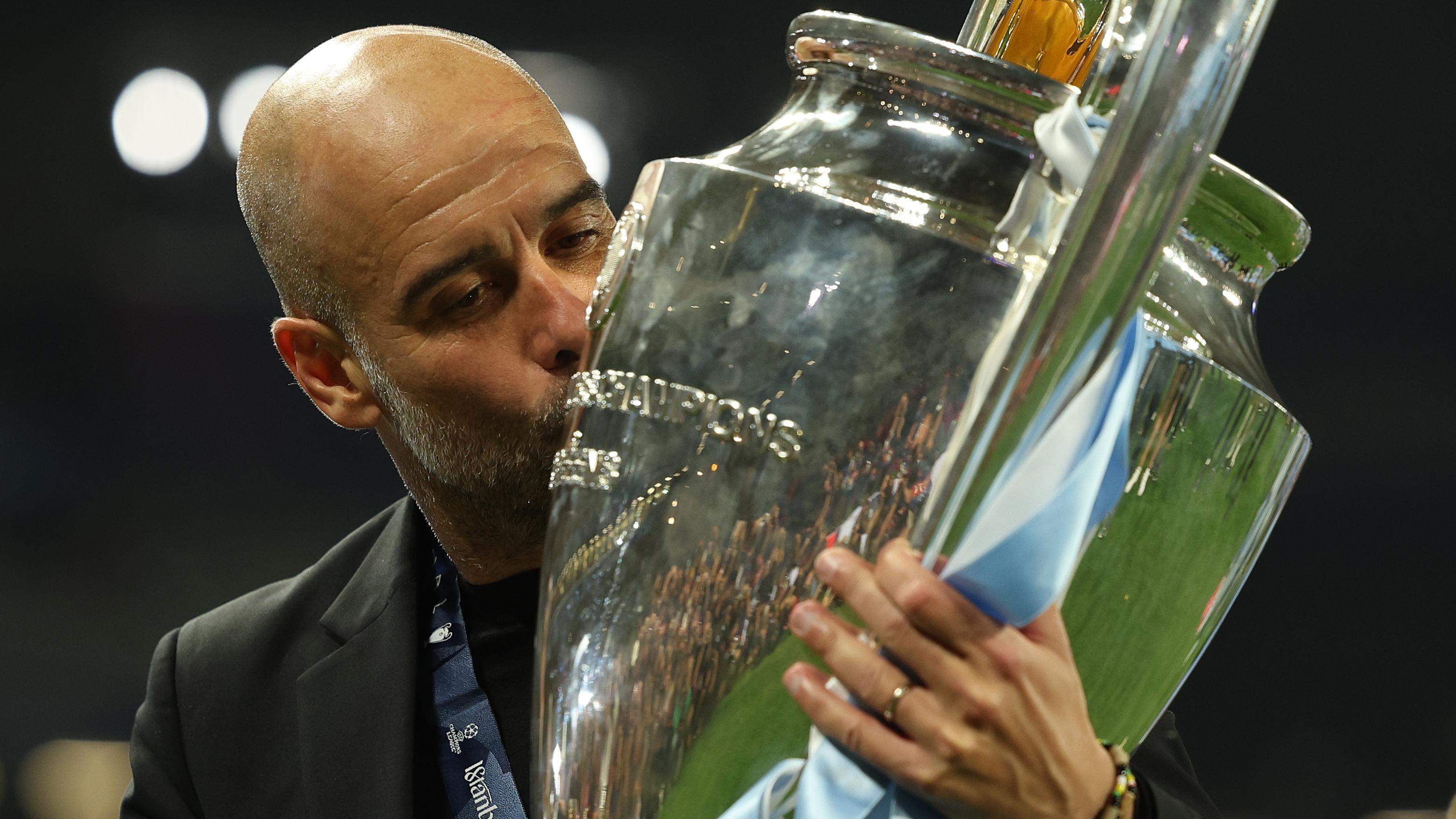 Luego de ganar la Champions League con el City, Pep Guardiola alcanzó 36 títulos como entrenador.