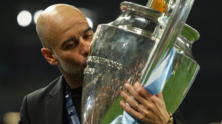 Luego de ganar la Champions League con el City, Pep Guardiola alcanzó 36 títulos como entrenador.