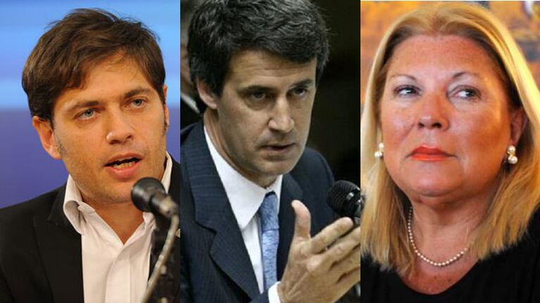 Luego del alejamiento de Prat-Gay, Carrio y Kicillof ven cosas diferentes en la marcha de la economía.