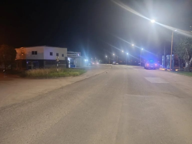 Lugar del accidente (Gentileza: El Periódico)