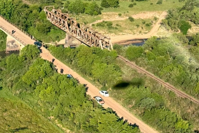 Lugar del hallazgo del cuerpo.