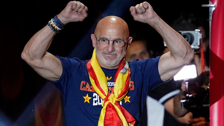 Luis De la Fuente criticó a los jugadores argentinos. REUTERS/Ana Beltran