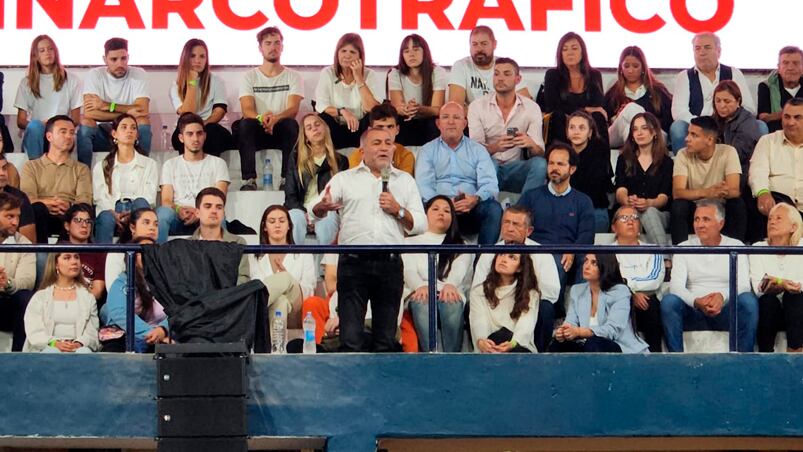 Luis Juez lanzó su tercera campaña a gobernador. Foto: Francisco Arias/El Doce.