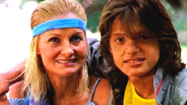 Luis Miguel y su madre, Marcela Basteri (foto: Internet)