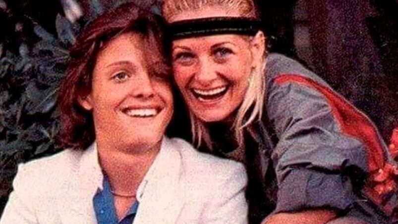 Luis Miguel y su madre Marcela Basteri, que fue vista por última vez en 1986.