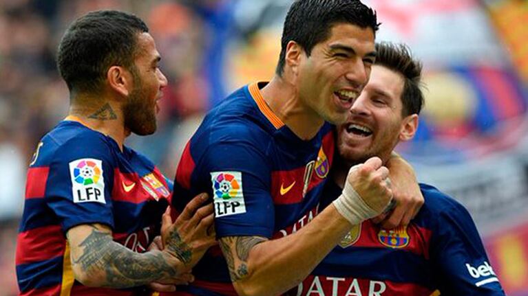 Luis Suárez, campeón y pichichi en la LIga.