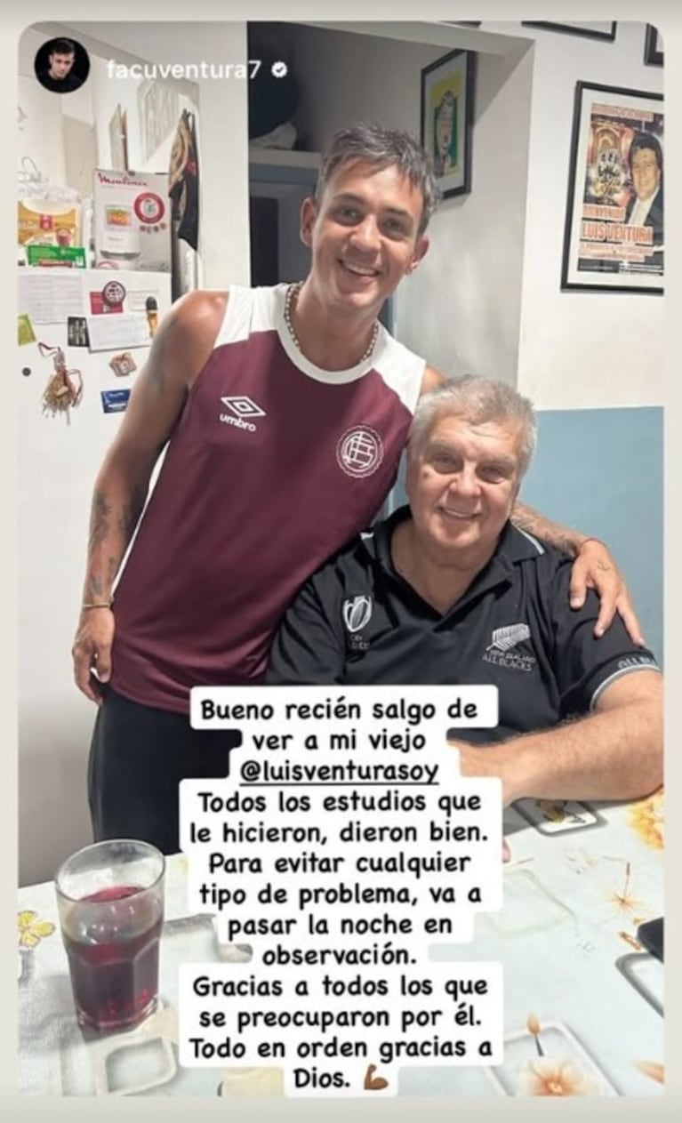 Luis Ventura recibió una trompada en un partido de Victoriano Arenas y terminó en el hospital: el video