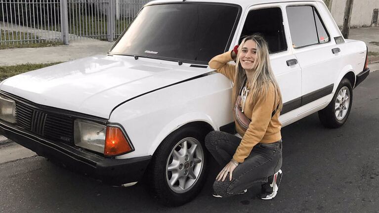 Luly se compró un Fiat 128 y miles de usuarios la criticaron por la elección.