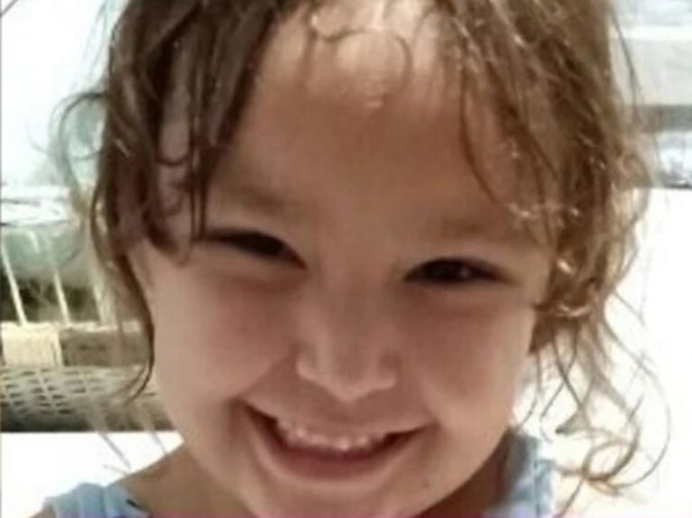 Luna, la niña que falleció.