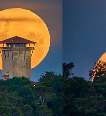 Luna llena en Córdoba.