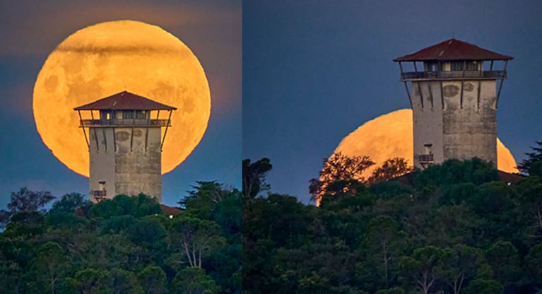 Luna llena en Córdoba. (Matías León)