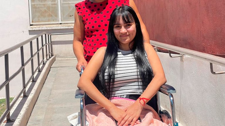 Luna López recibió el alta médica.