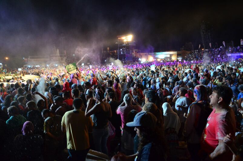 Lunes de fiesta con Los Tekis y Galleguillo en Cosquín. Foto: Francesco Trombetta / ElDoce.tv