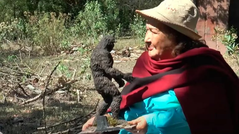 Mabel tiene 81 años y vive en un paraje en Metán, Salta. 