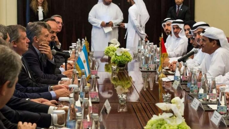 Macri a empresarios árabes: "Seamos socios estratégicos"