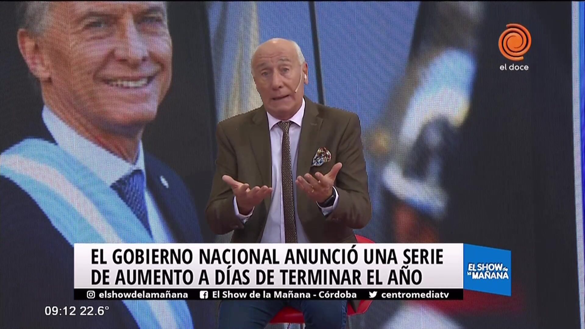 Macri anunció una lluvia de aumentos