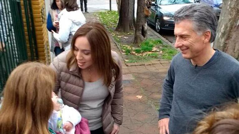 Macri arrancó la campaña junto a la gobernadora Vidal