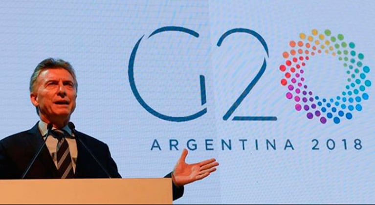 Macri asumió la presidencia pro tempore en el Centro Cultural Kirchner.