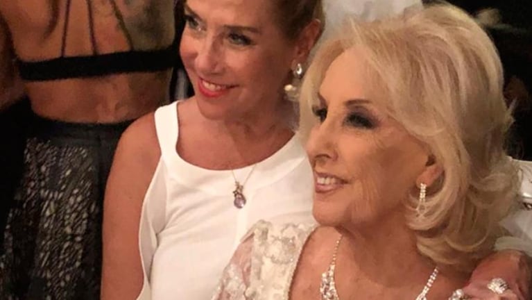 Macri, Awada, Vidal y Tinelli celebraron los 91 años de Mirtha Legrand