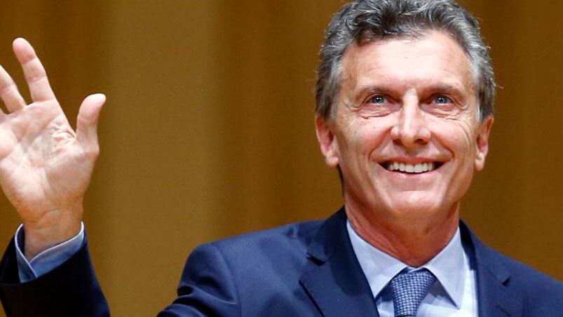 Macri celebró con mucha euforia el triunfo de la Copa Davis.