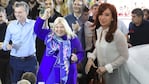 Macri cerró campaña con Carrió en Buenos Aires. Cristina dio una entrevista en TV.