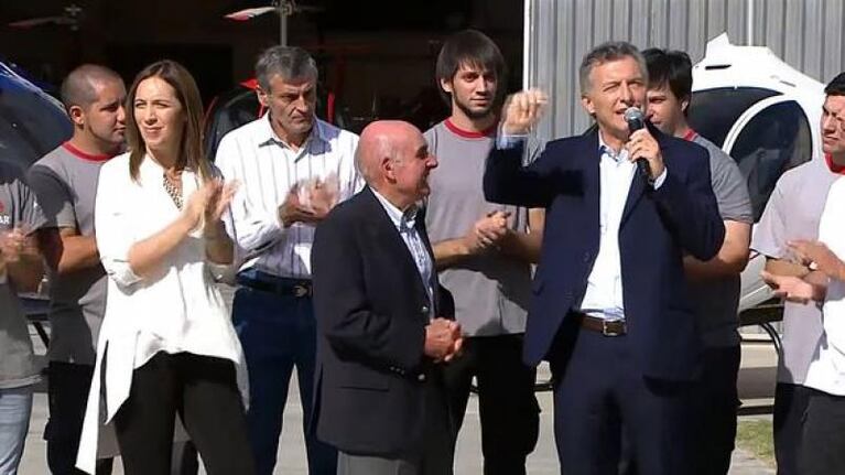 Macri defendió a Vidal: "La quiero y la admiro cada día más" 