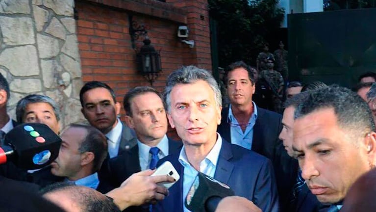Macri dijo a la salida que "fue una reunión cordial".