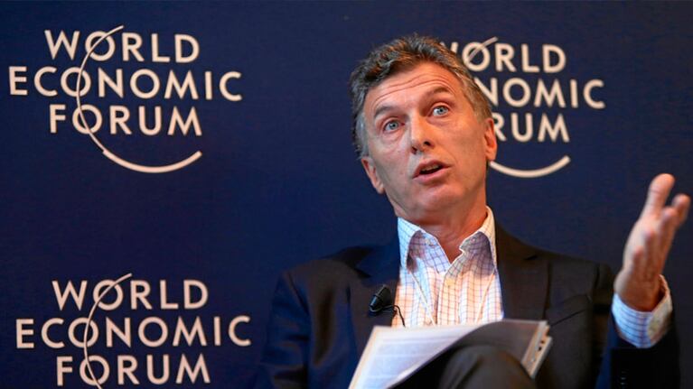 Macri eligió hablar con los medios extranjeros en inglés y sin traductor.