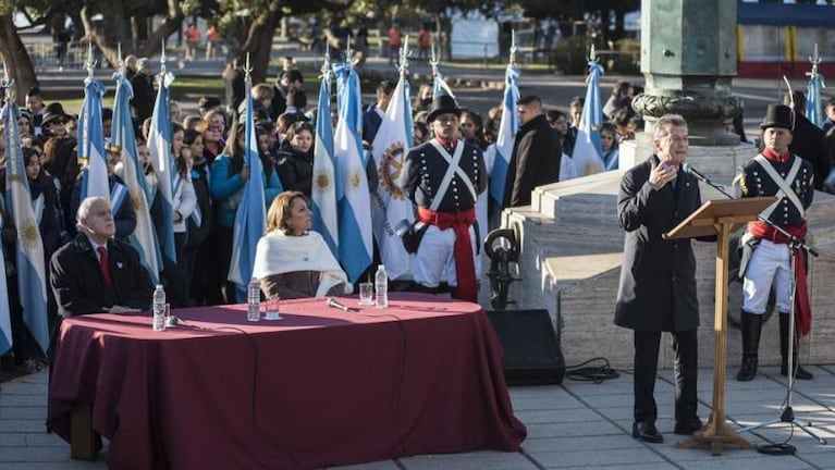 Macri en Rosario: "El país ha comenzado a crecer"