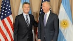 Macri junto a Biden, el vice de Obama. 