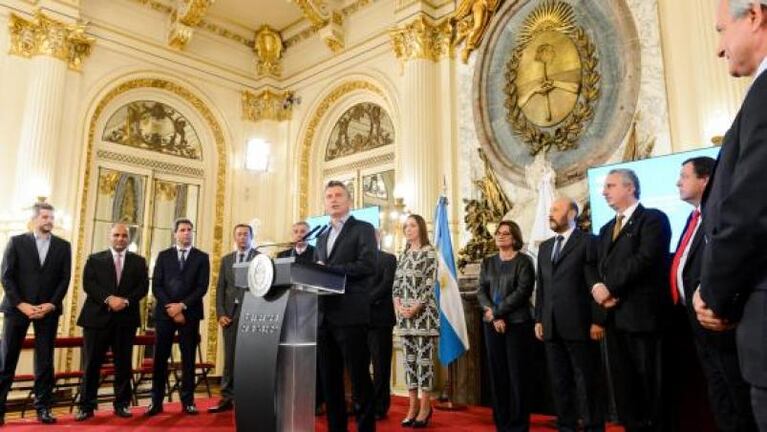 Macri: "La política convirtió al Estado en un aguantadero"