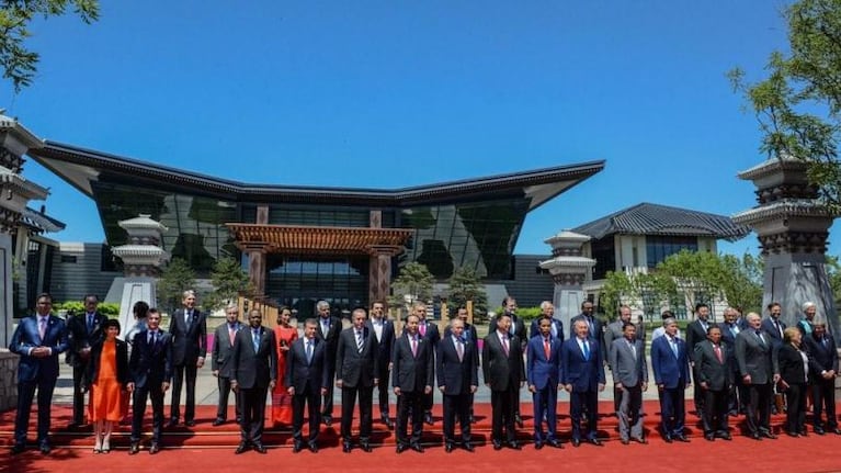 Macri participó de un encuentro con líderes mundiales en China