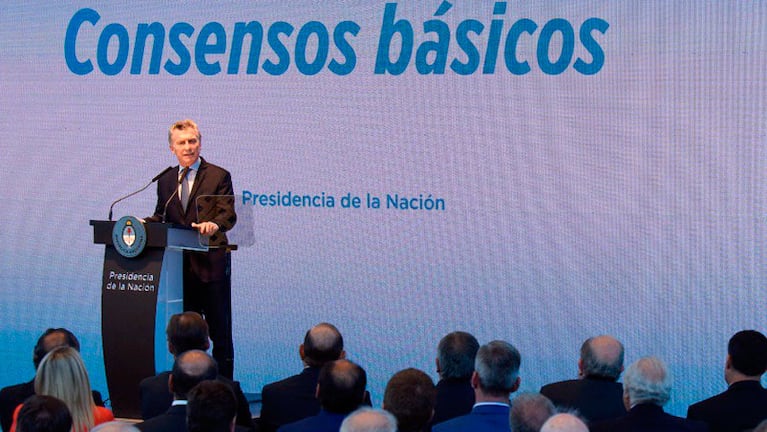 Macri pidió consensos básicos para avanzar con las reformas.