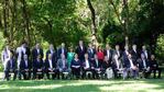 Macri posó con su gabinete completo. Entre ellos, los cordobeses Santos y Aguad. 