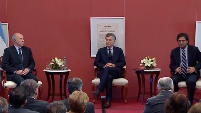Macri presentó el nuevo portal que unifica datos judiciales