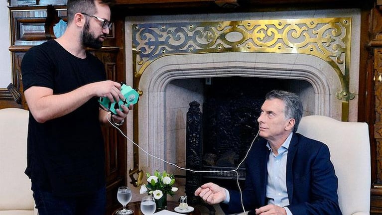 macri realidad virtual app dejar de fumar