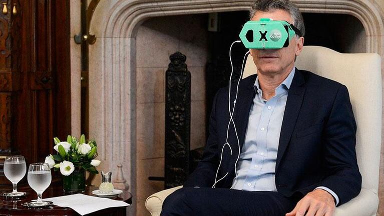 macri realidad virtual app dejar de fumar