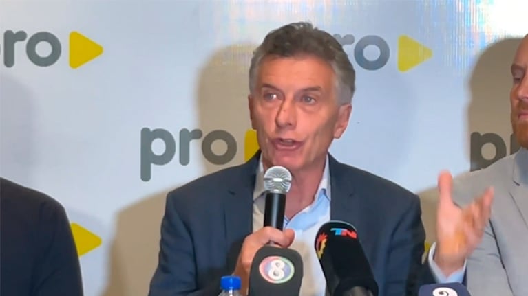 Macri se refirió a la salida del cepo durante una conferencia de prensa en Mendoza.