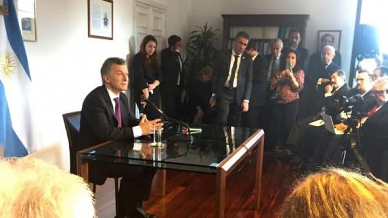 Macri se reunió durante una hora con el Papa