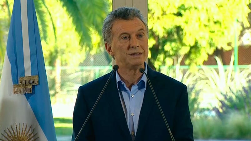 Macri también se refirió al canje de pasajes en el Congreso.