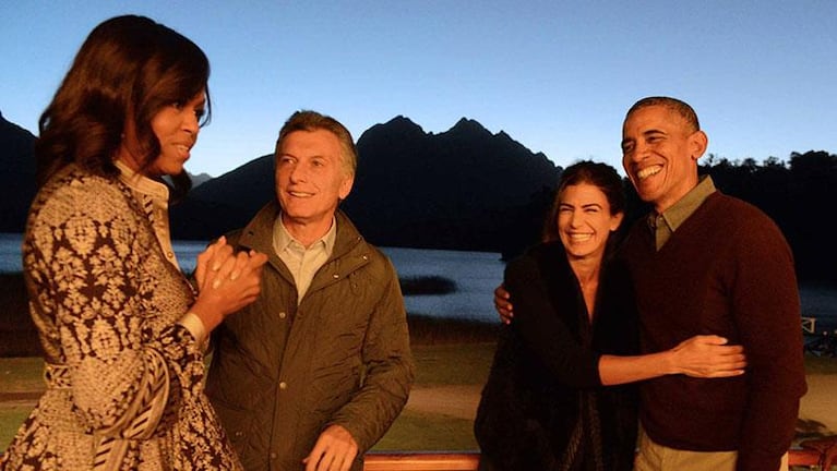 Macri viajó a Bariloche para despedir a Obama