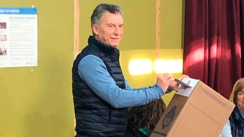 Macri votó y pidió "continuar con esta reforma". Foto: ElDoce.tv