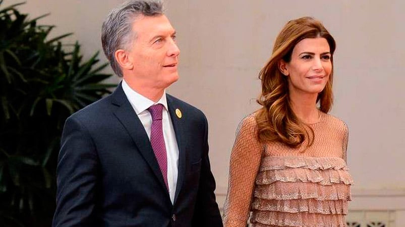 Macri y Awada, en medio de la gira por China. 