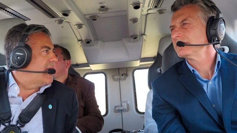 Macri y Cornejo se reunieron en San Rafael, Mendoza.