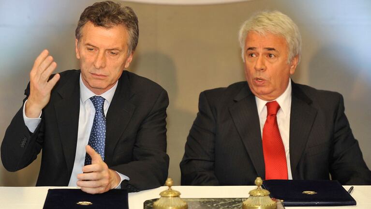 Macri y De la Sota, en otros tiempos.