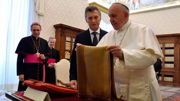 Macri y el Papa intercambiaron cartas por el 25 de mayo. Foto de archivo.