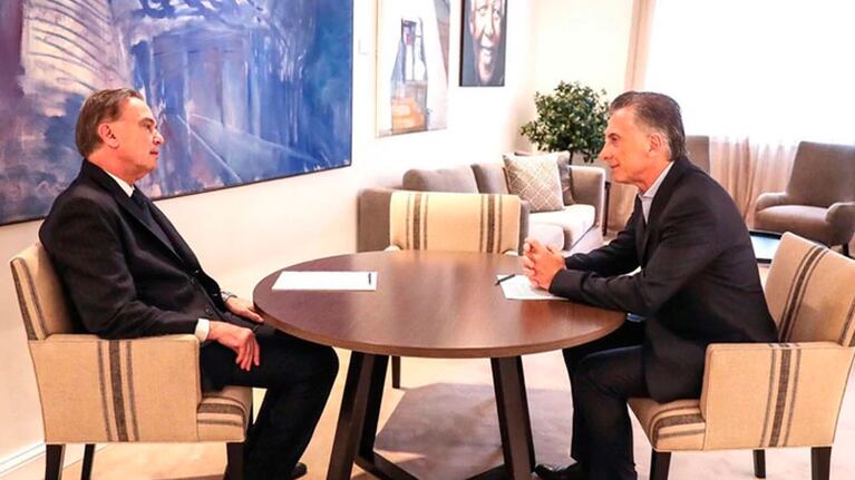 Macri y Pichetto se reunieron a mediados de mayo en Olivos.