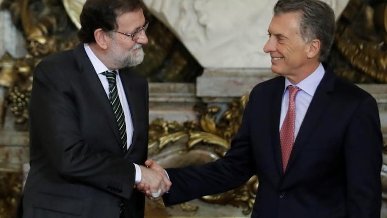 Macri y Rajoy criticaron a Maduro y celebraron acuerdos