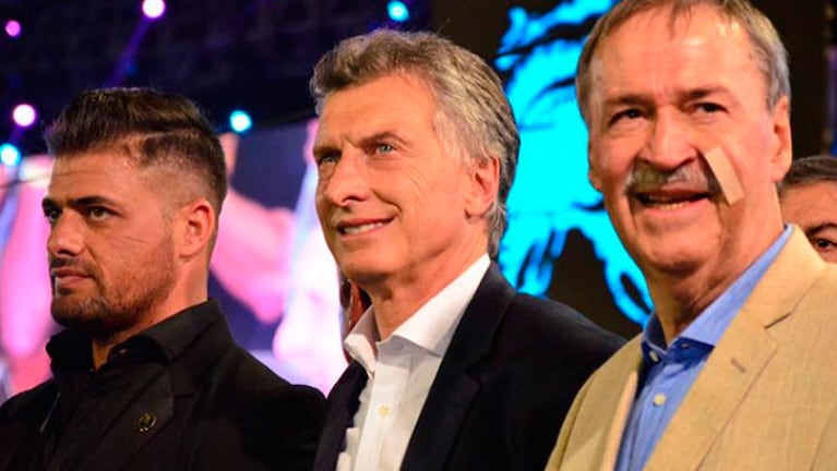 Macri y Schiaretti, juntos en la visita del Presidente al festival de Jesús María.